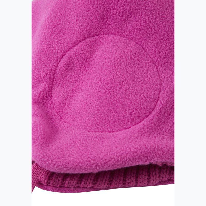 Czapka zimowa dziecięca Reima Paljakka fucshia 3