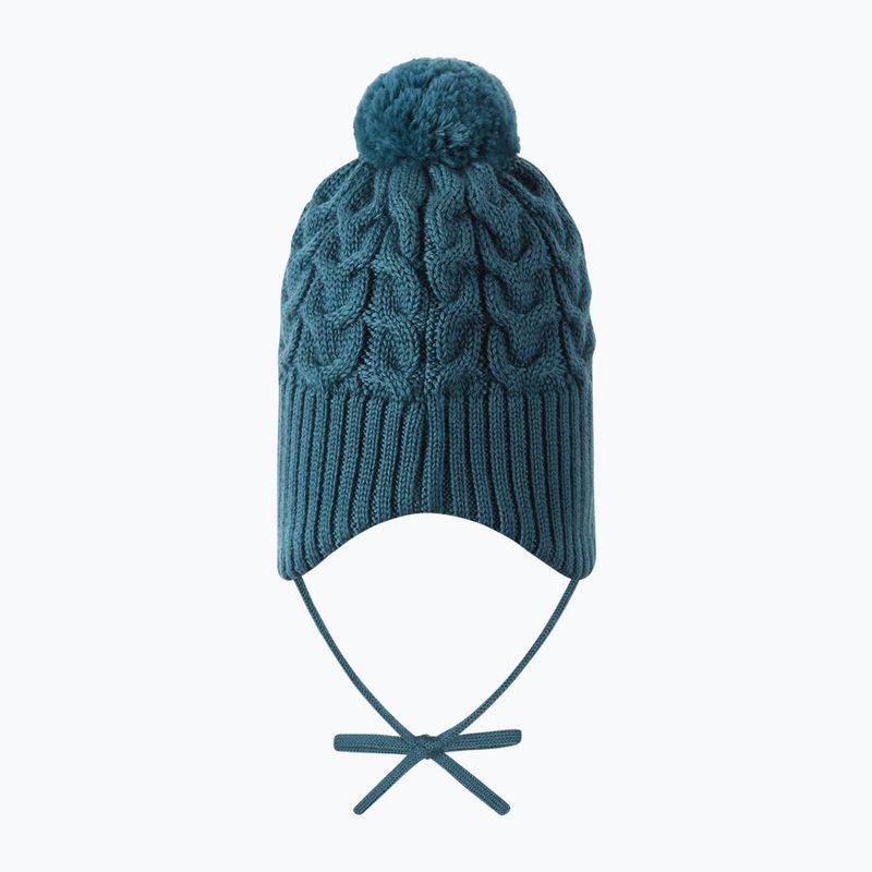 Czapka zimowa dziecięca Reima Paljakka dark teal 2