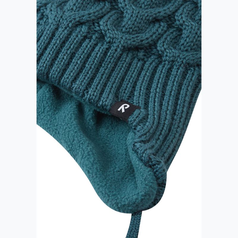 Czapka zimowa dziecięca Reima Paljakka dark teal 3