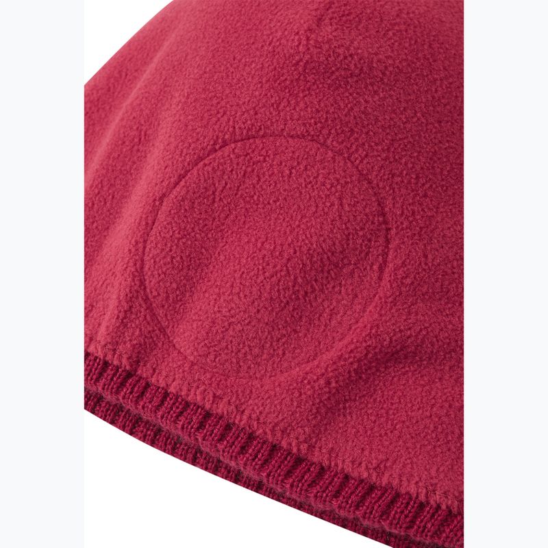 Czapka zimowa dziecięca Reima Kirjoen cranberry 4