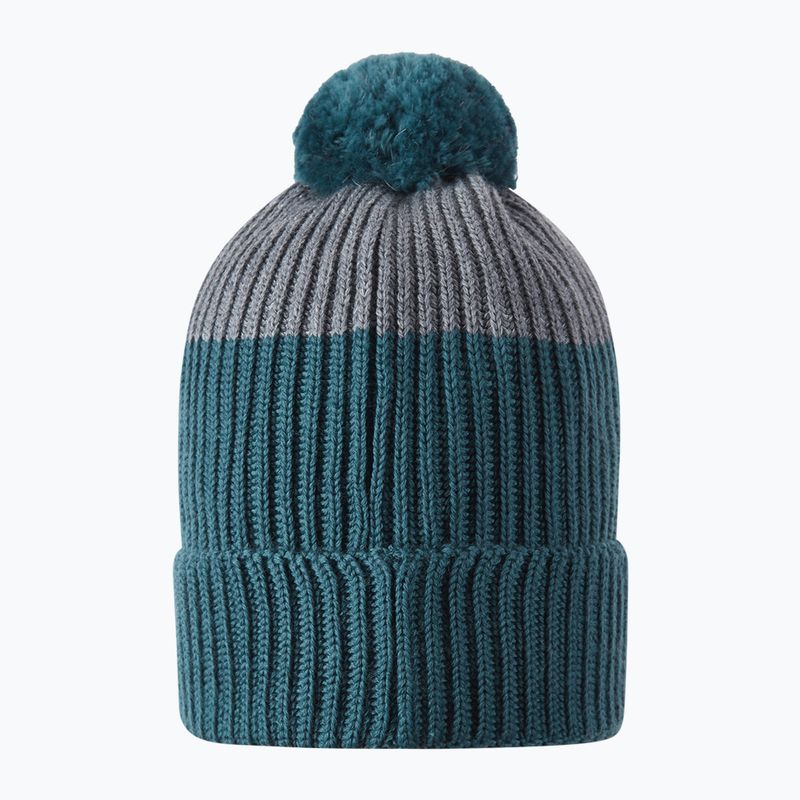 Czapka zimowa dziecięca Reima Pilke dark teal 2