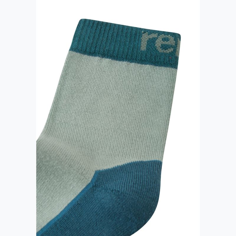 Skarpety dziecięce Reima Villalla stone green 2