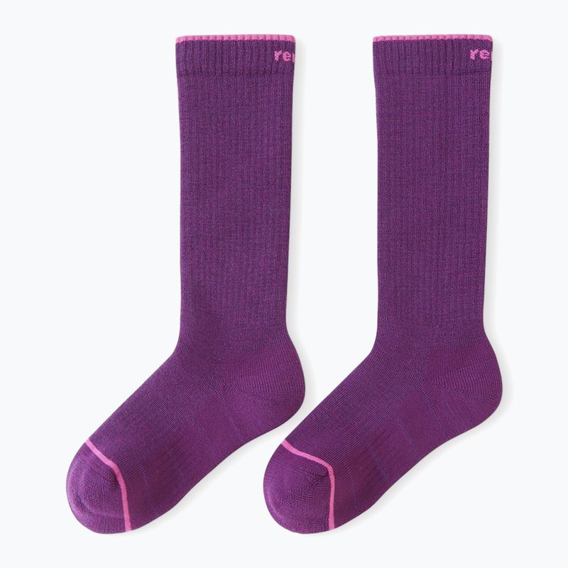 Skarpety dziecięce Reima Urheilu plum purple