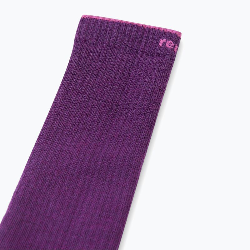 Skarpety dziecięce Reima Urheilu plum purple 2