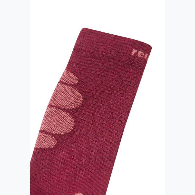 Skarpety dziecięce Reima Atleetti cranberry 2