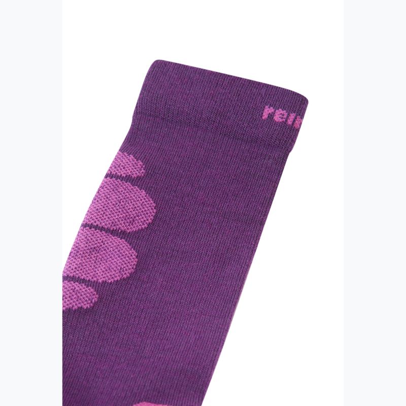 Skarpety dziecięce Reima Atleetti plum purple 2