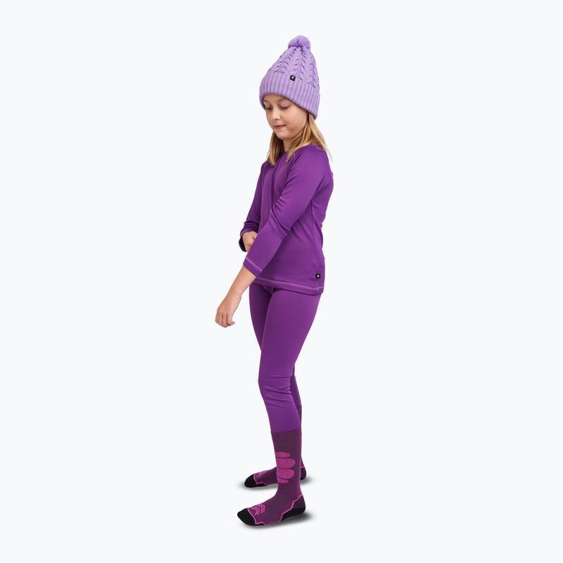 Skarpety dziecięce Reima Atleetti plum purple 4