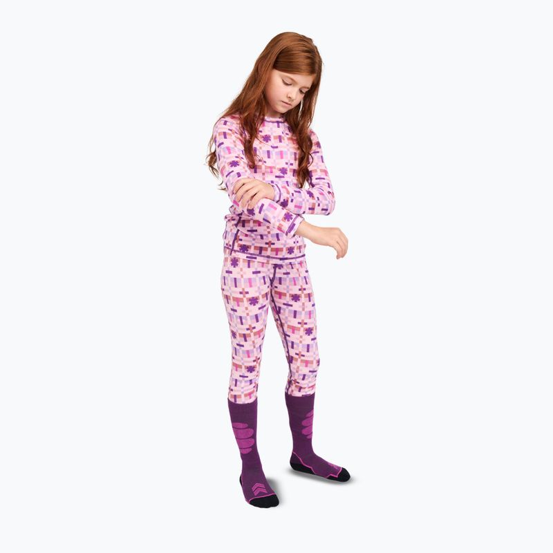 Skarpety dziecięce Reima Atleetti plum purple 5