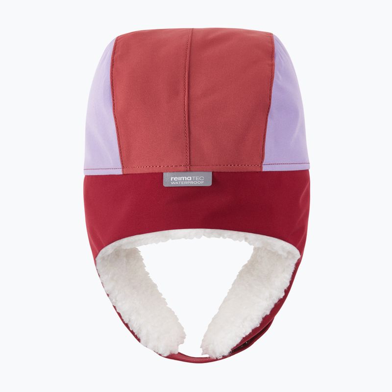 Czapka zimowa dziecięca Reima Ilves cranberry 2