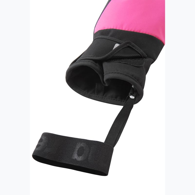 Rękawice narciarskie dziecięce Reima Lapases fucshia 4