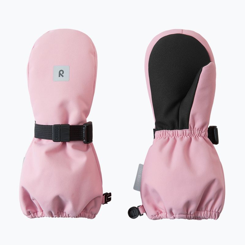 Rękawice narciarskie dziecięce Reima Ote grey pink
