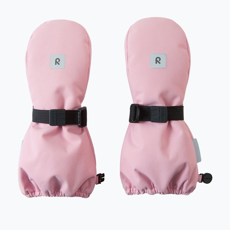 Rękawice narciarskie dziecięce Reima Ote grey pink 2
