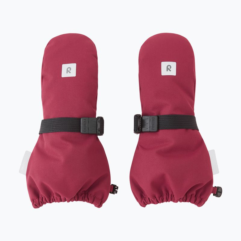 Rękawice narciarskie dziecięce Reima Ote maroon 2