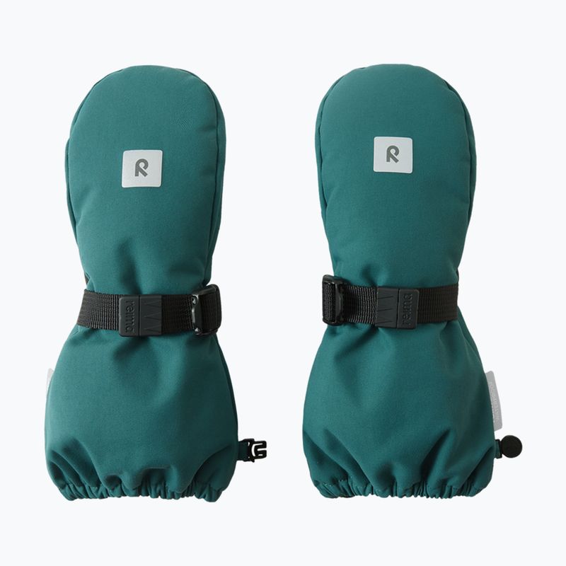 Rękawice narciarskie dziecięce Reima Ote dark teal 2