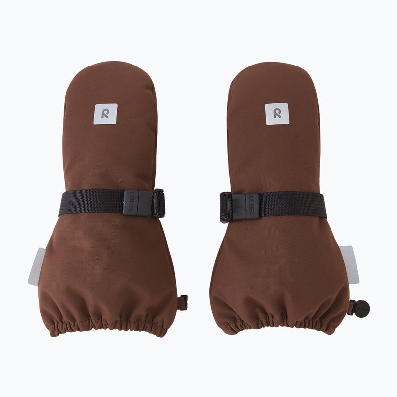 Rękawice narciarskie dziecięce Reima Ote umber brown 2