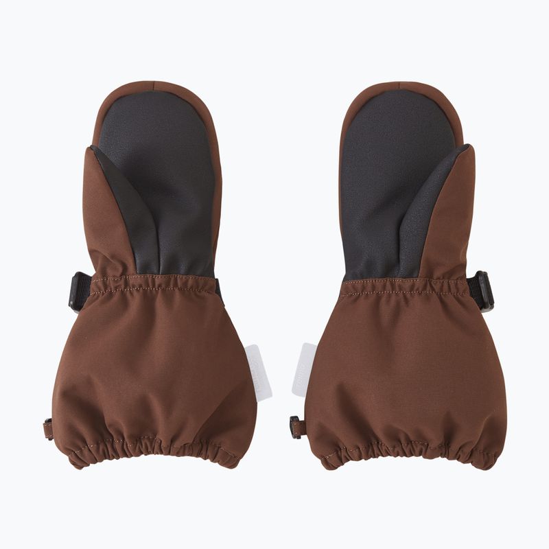 Rękawice narciarskie dziecięce Reima Ote umber brown 3