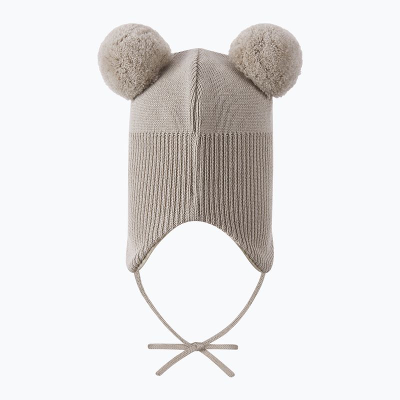 Czapka zimowa dziecięca Reima Kumpi earthy beige 2