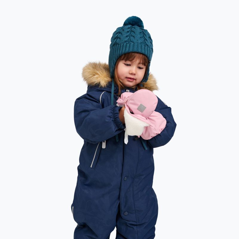 Rękawiczki zimowe dziecięce Reima Villatassu grey pink 7