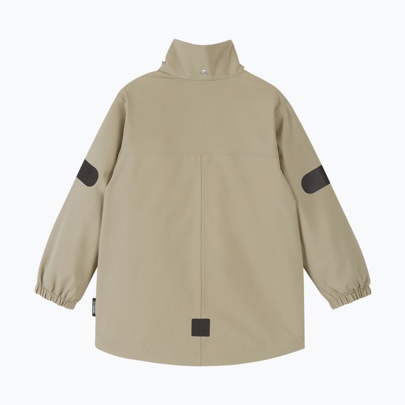 Kurtka przeciwdeszczowa dziecięca Reima Symppis earthy beige 2