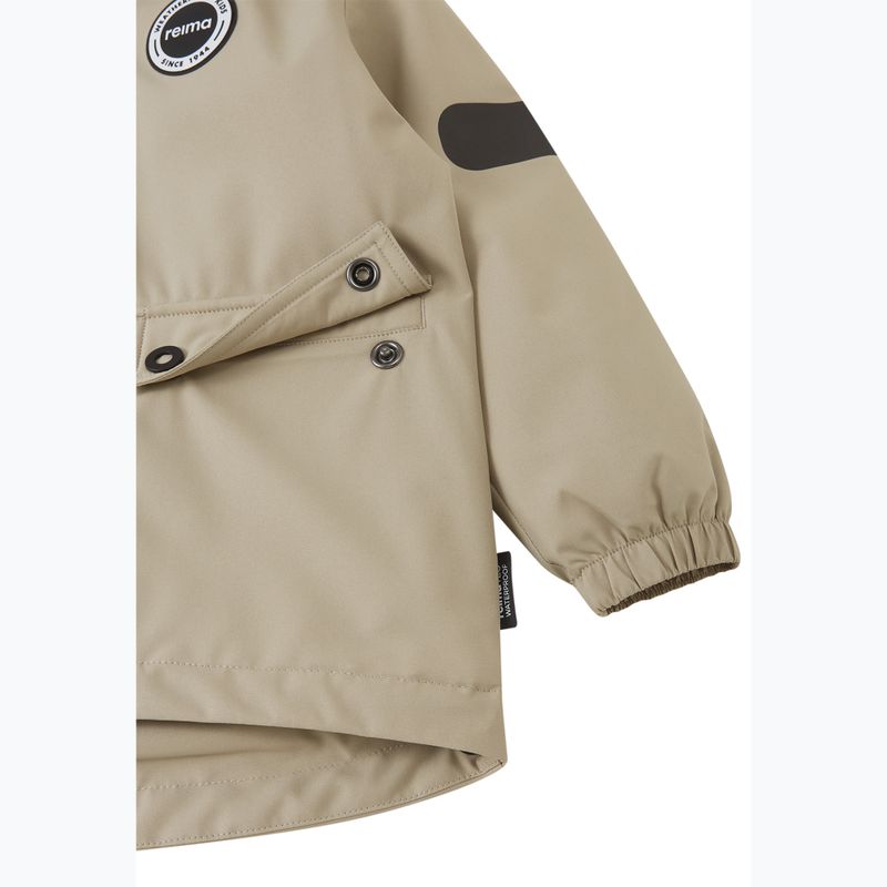 Kurtka przeciwdeszczowa dziecięca Reima Symppis earthy beige 4