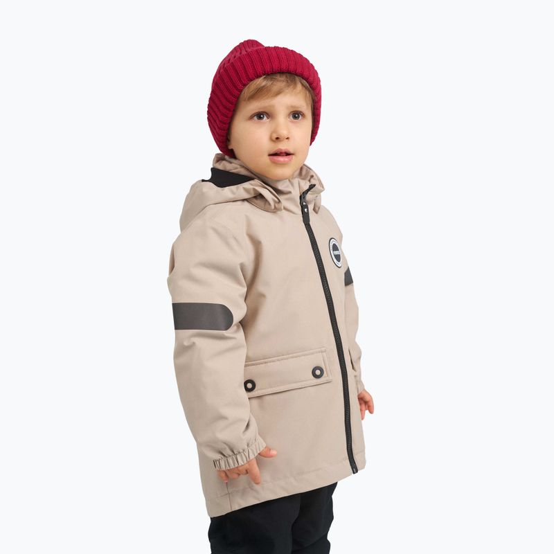 Kurtka przeciwdeszczowa dziecięca Reima Symppis earthy beige 7