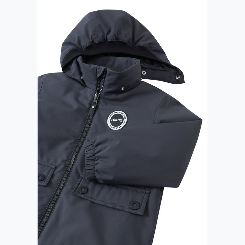 Kurtka przeciwdeszczowa dziecięca Reima Symppis soft black 4