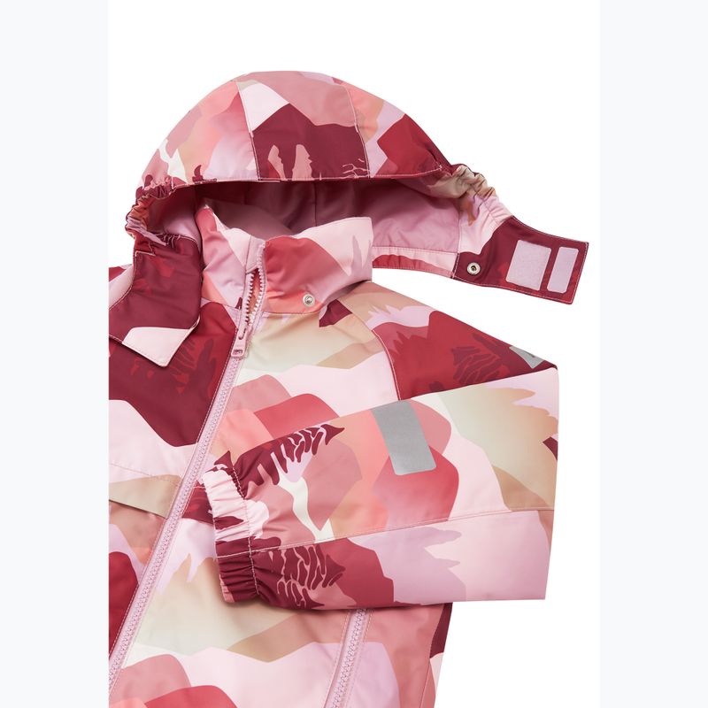 Kurtka dziecięca Reima Muonio grey pink 4