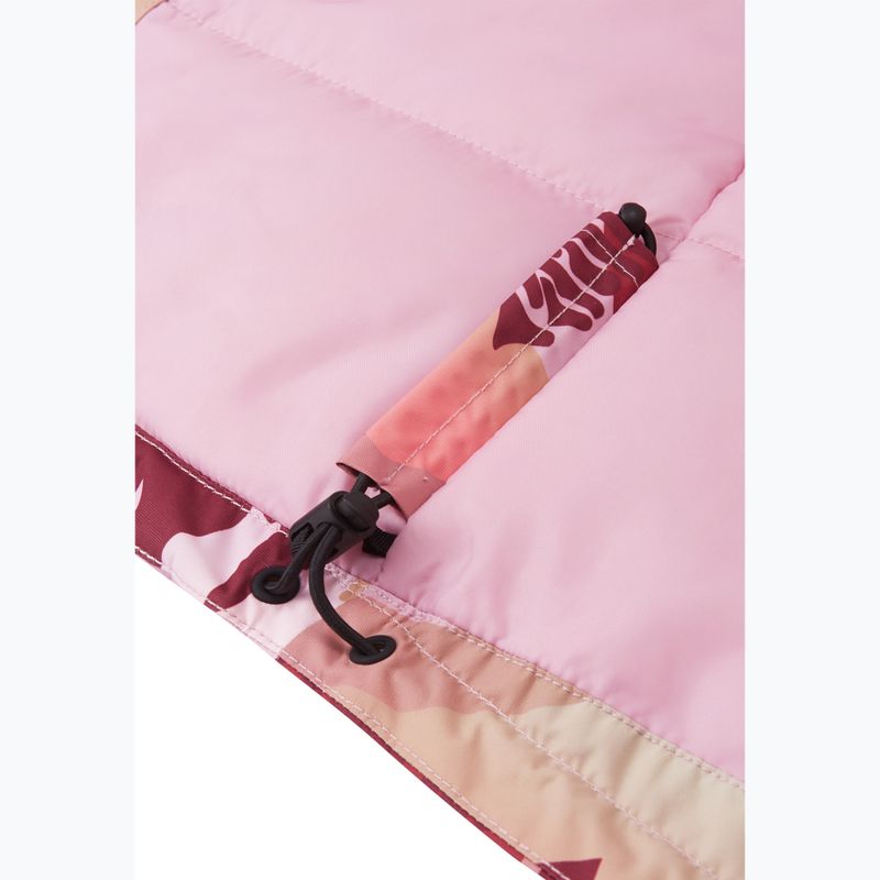 Kurtka dziecięca Reima Muonio grey pink 6