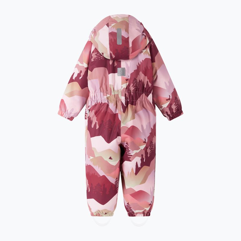 Kombinezon dziecięcy Reima Puhuri grey pink 2