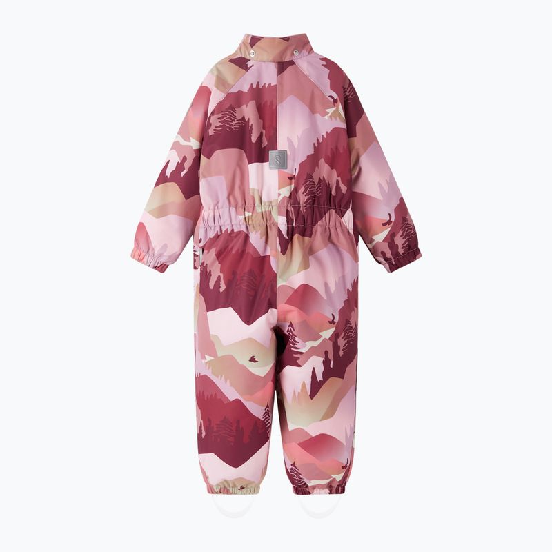 Kombinezon dziecięcy Reima Puhuri grey pink 3