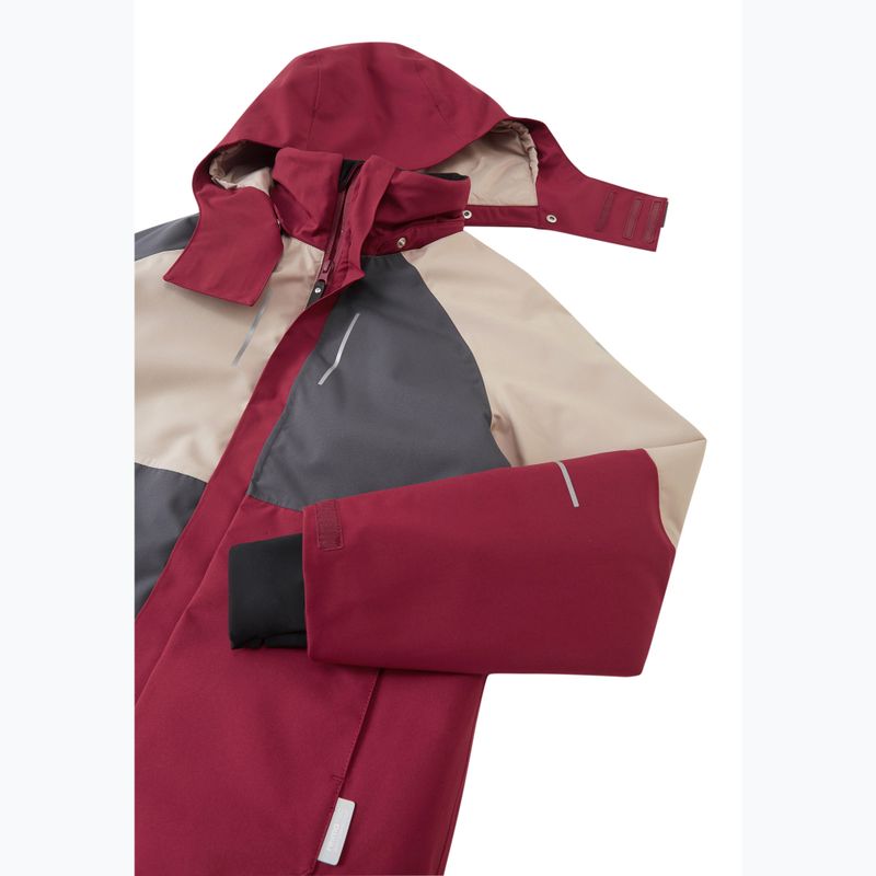 Kurtka zimowa dziecięca Reima Iitto maroon 4