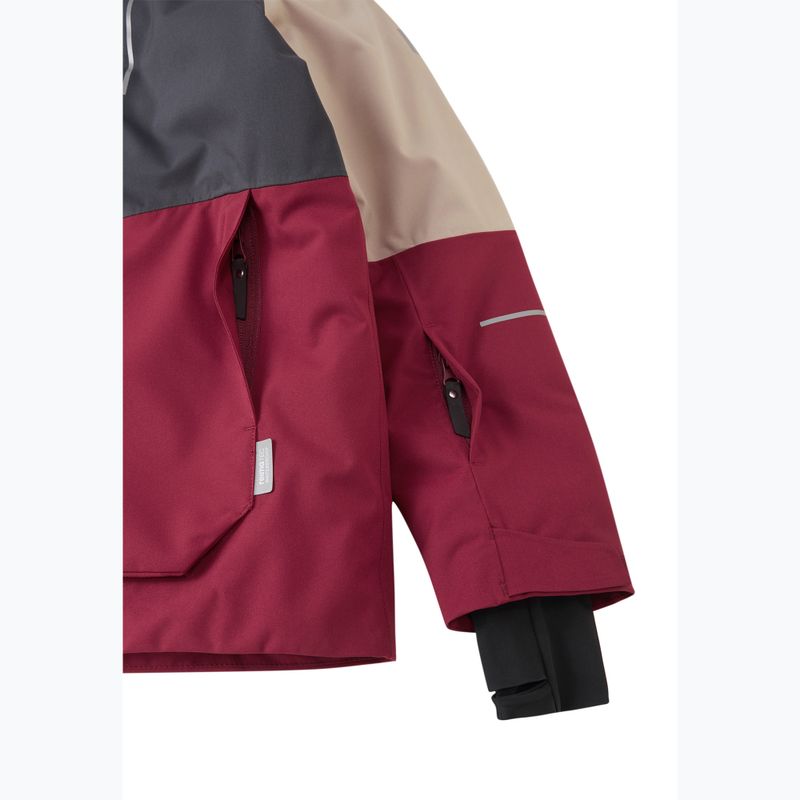 Kurtka zimowa dziecięca Reima Iitto maroon 6