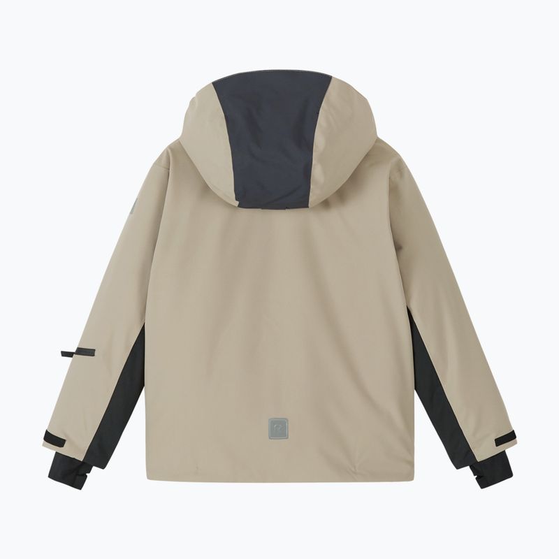 Kurtka narciarska dziecięca Reima Jatuni Earthy Beige 2