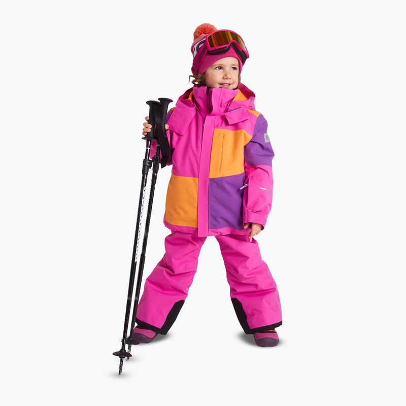 Kurtka dziecięca Reima Rautas fucshia 9