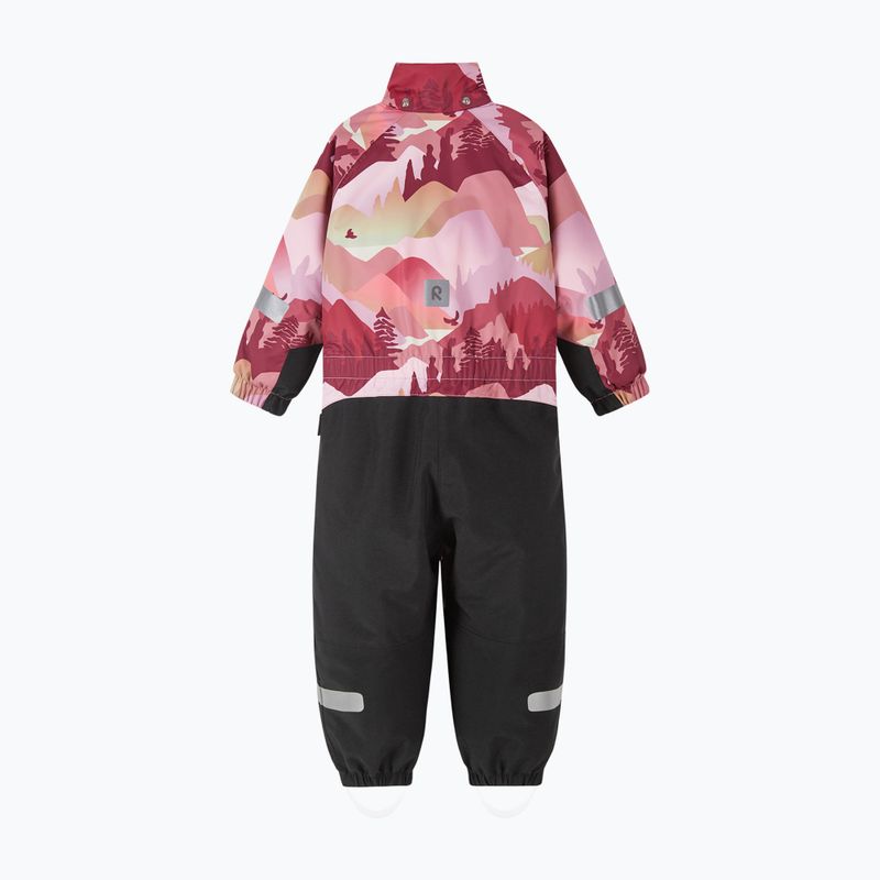 Kombinezon dziecięcy Reima Kurikka grey pink 3