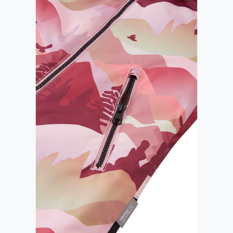 Kombinezon dziecięcy Reima Kurikka grey pink 6