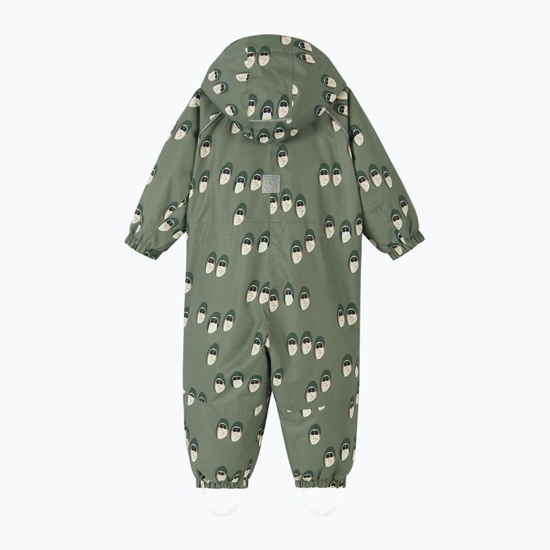 Kombinezon dziecięcy Reima Lappi greyish green 4