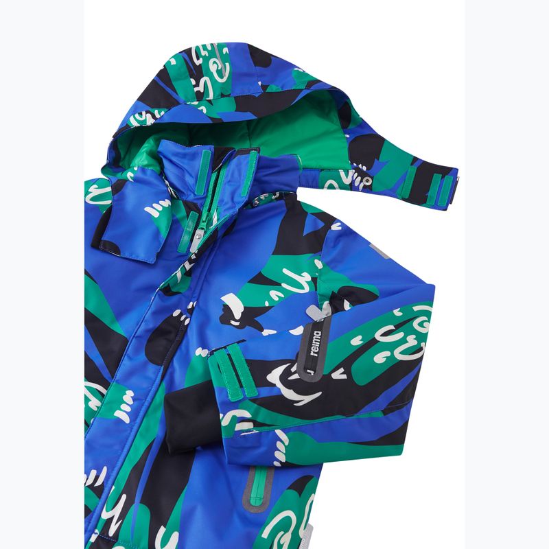 Kurtka narciarska dziecięca Reima Kairala sparkly blue 5