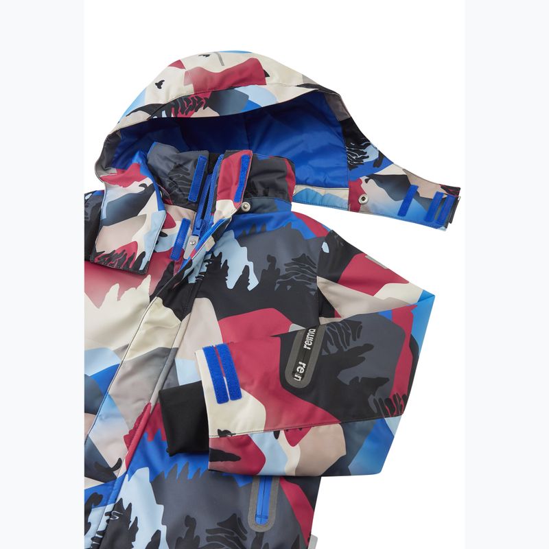 Kurtka narciarska dziecięca Reima Kairala soft black 4