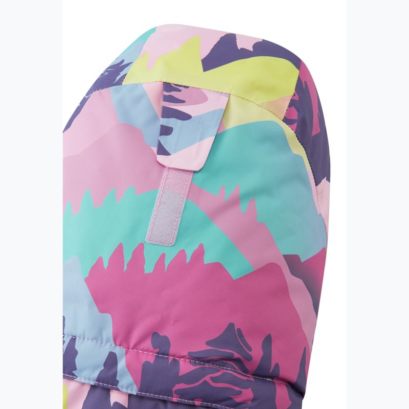 Kurtka narciarska dziecięca Reima Kiiruna grey pink 6