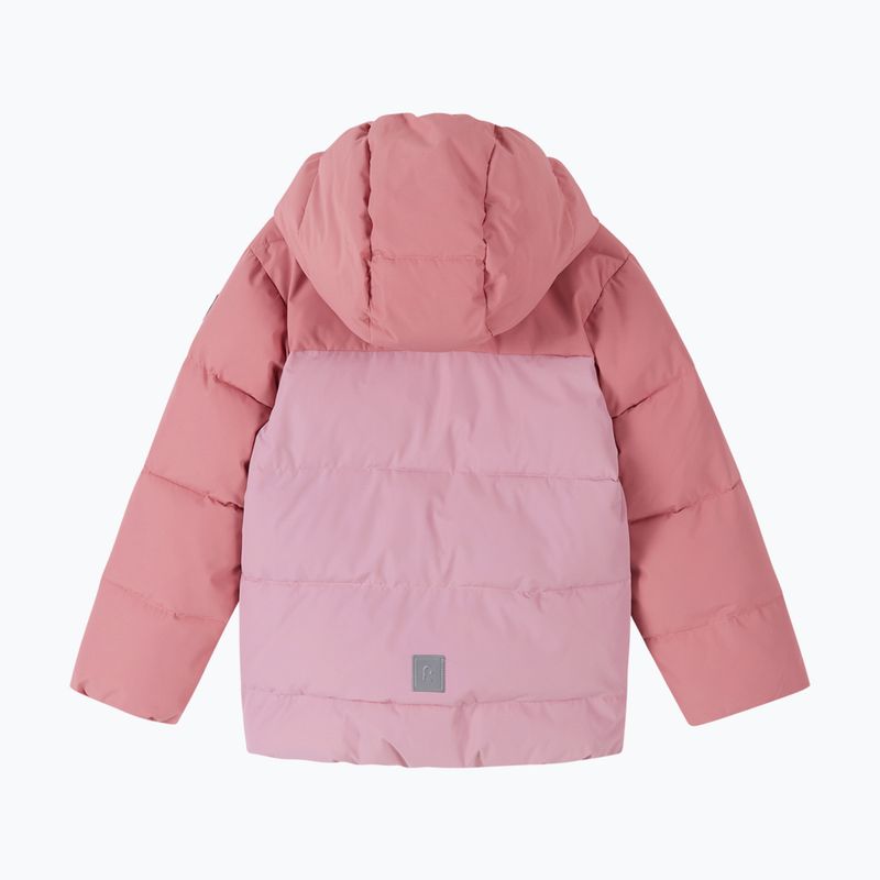 Kurtka dziecięca Reima Tenhola grey pink 2