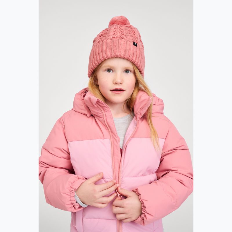 Kurtka dziecięca Reima Tenhola grey pink 8
