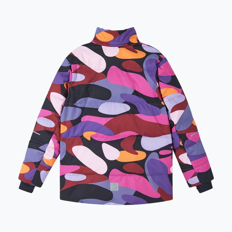 Kurtka dziecięca Reima Ranua fucshia 3