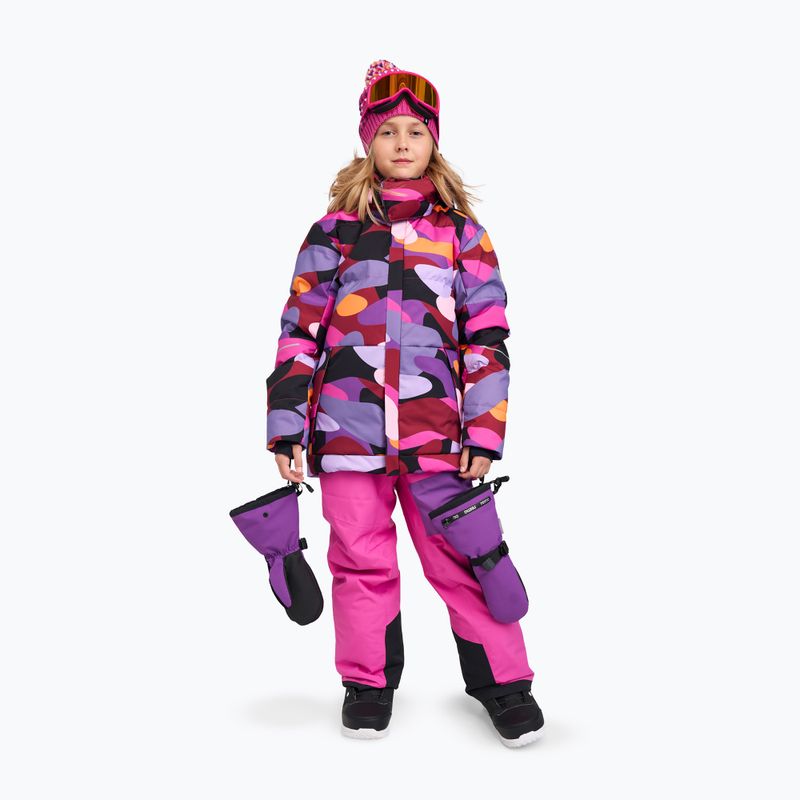 Kurtka dziecięca Reima Ranua fucshia 10