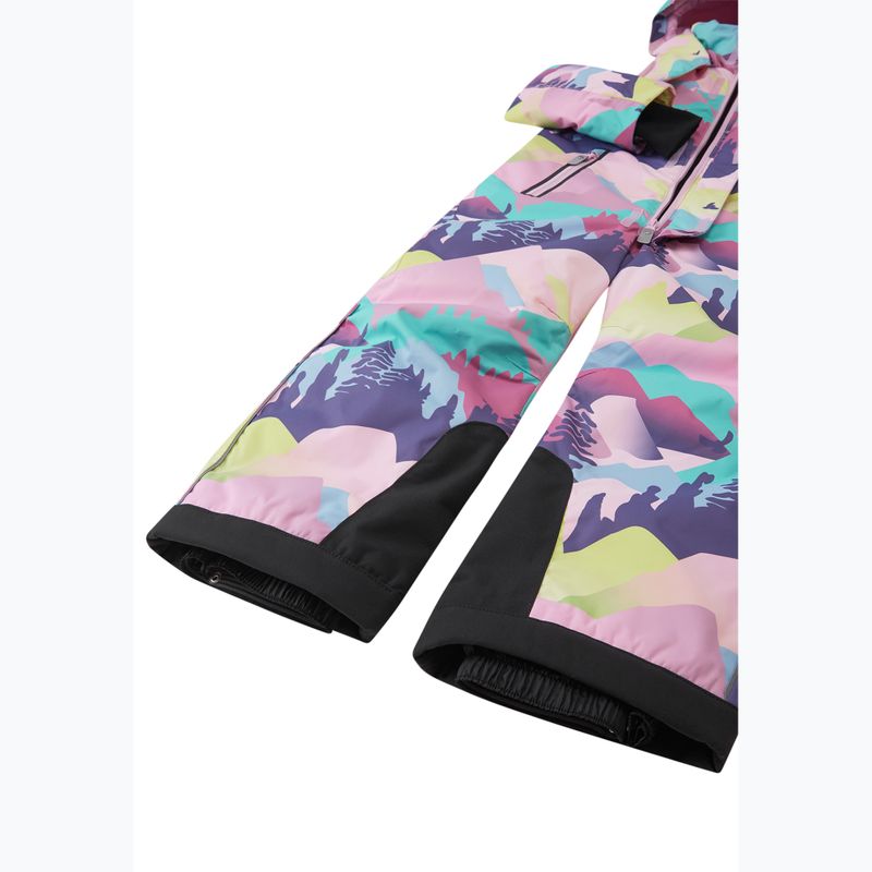 Kombinezon narciarski dziecięcy Reima Reach grey pink 4
