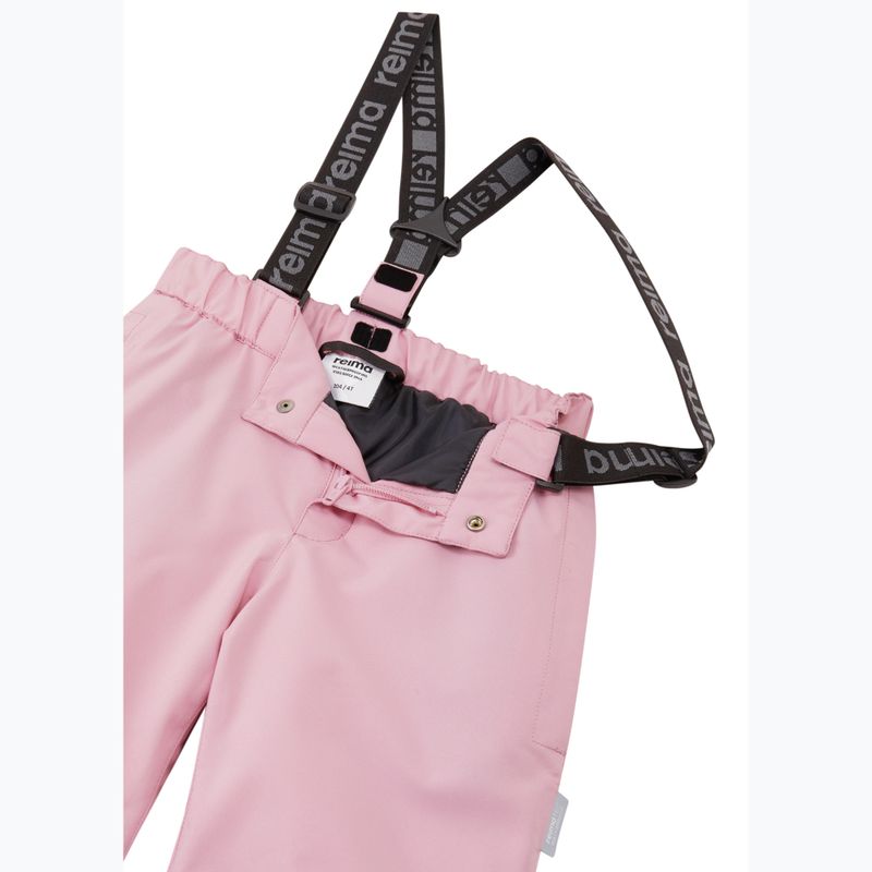 Spodnie narciarskie dziecięce Reima Proxima grey pink 3