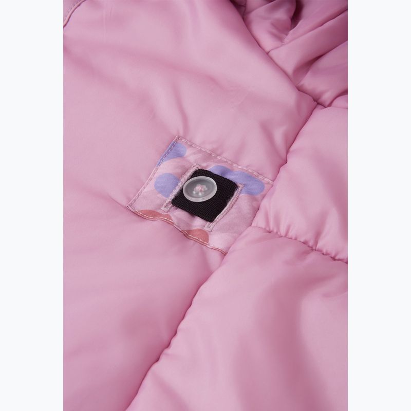 Kurtka zimowa dziecięca Reima Muurame grey pink 9