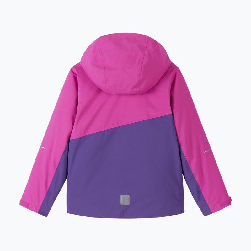 Kurtka dziecięca Reima Kaaranka plum purple 2
