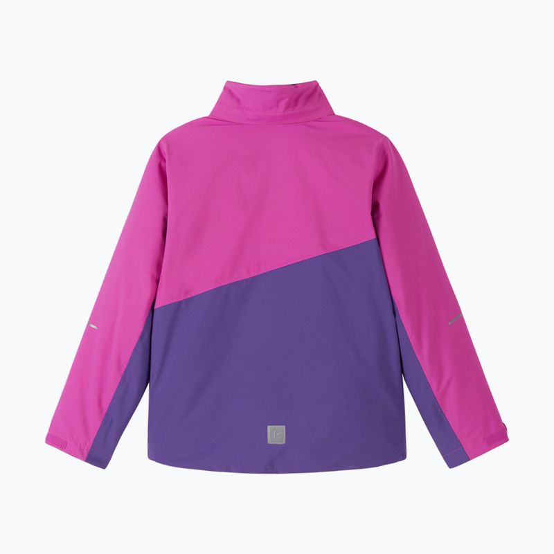 Kurtka dziecięca Reima Kaaranka plum purple 3
