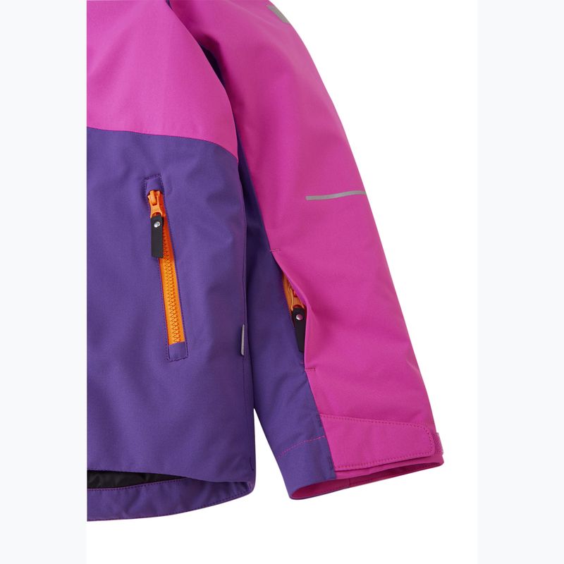 Kurtka dziecięca Reima Kaaranka plum purple 8